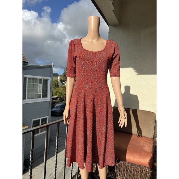 LuLaRoe Nicole Women's Dress Size Medium - Picture 1 of 6